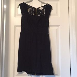 Fit & Flare Black Lace Dress